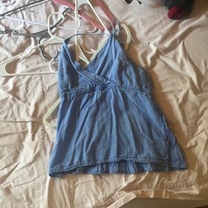 Cute blue tank top